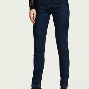 Scotch & Soda’s Maison Scotch Haut Skinny Dark Rinse Jeans 29/32
